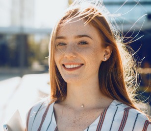 smiling woman